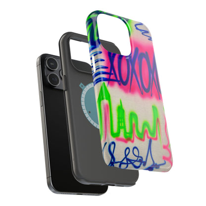 MagSafe "city secrets" Airbrush iPhone-Hülle