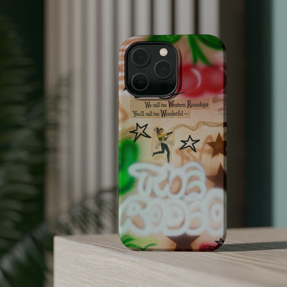 MagSafe "the rodeo" airbrush iPhone case