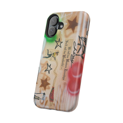 MagSafe "very cherry" airbrush iPhone case