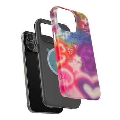 MagSafe „luck & luv pt. 2“ Airbrush iPhone Hülle