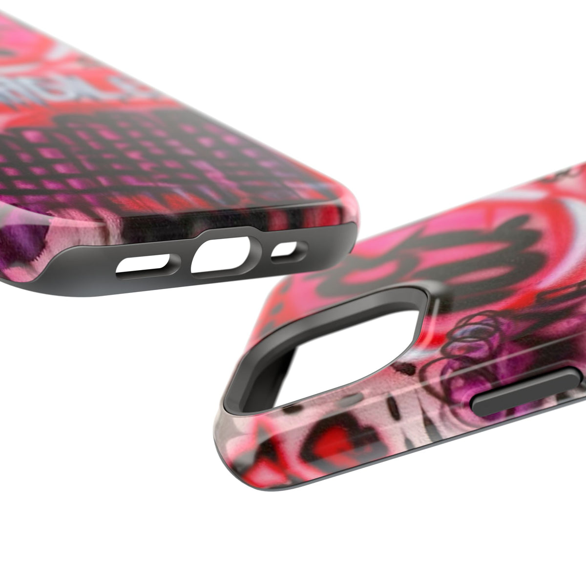 MagSafe "lucky you!" airbrush iPhone case