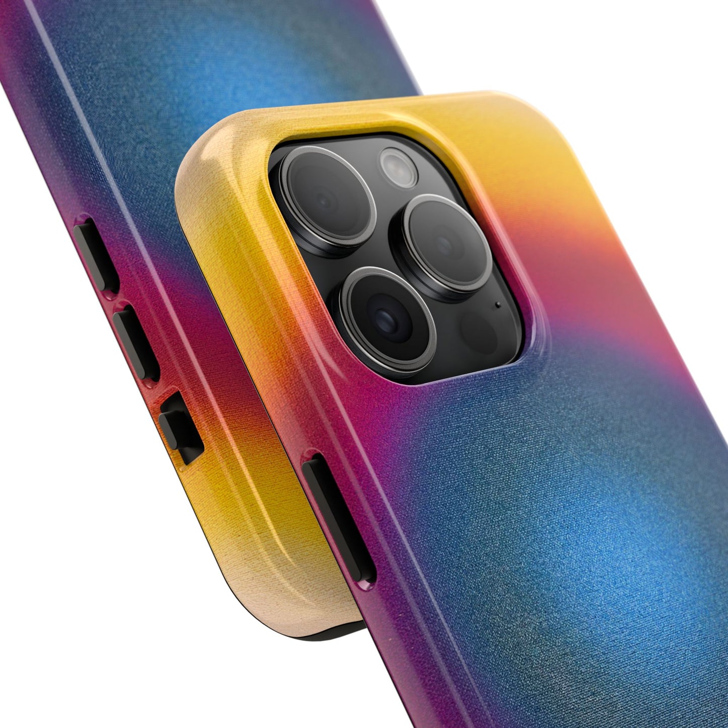 "blue raspberry aura" airbrush iPhone case