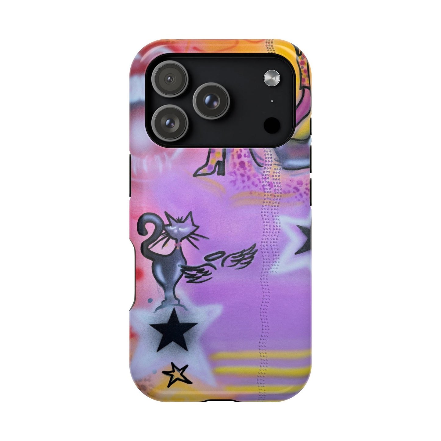 MagSafe @mayacain airbrush iPhone case