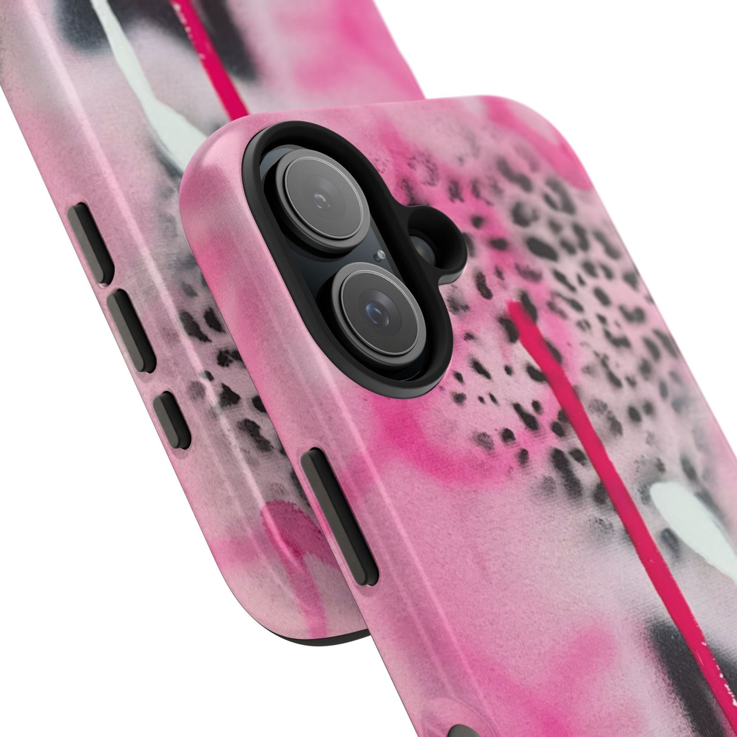 "pink cheetah" airbrush iPhone case