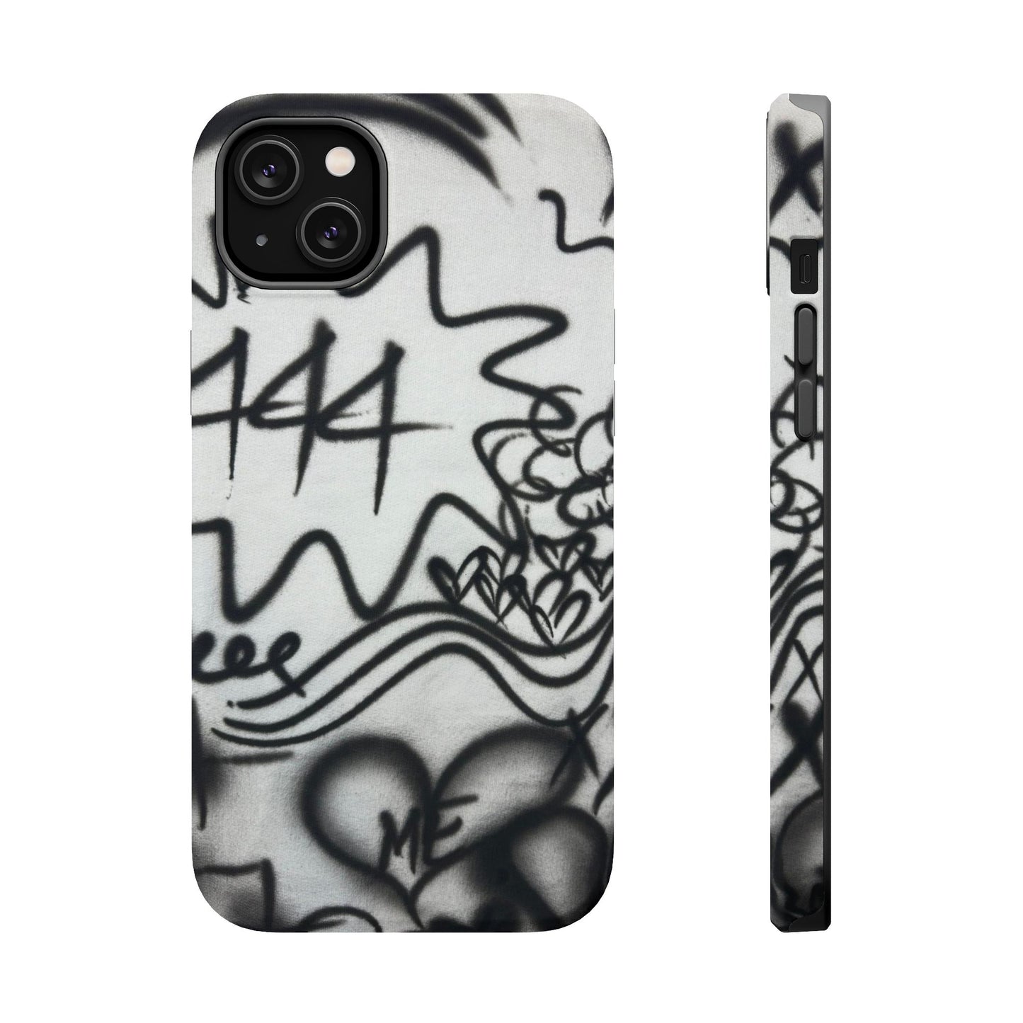 MagSafe „444“ Airbrush iPhone Hülle