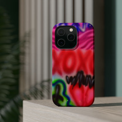 MagSafe Airbrush-iPhone-Hülle „with luv, xoxo“