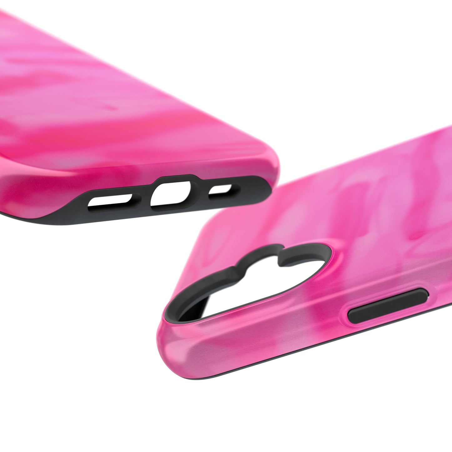 MagSafe "pink camo" airbrush iPhone case