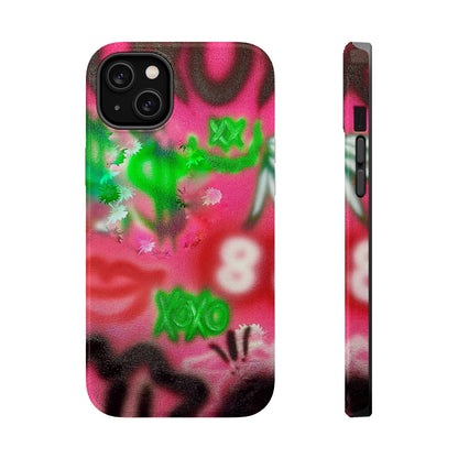 MagSafe "electr!c dreamz" Airbrush iPhone Hülle