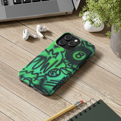 "POW! "airbrush iPhone case