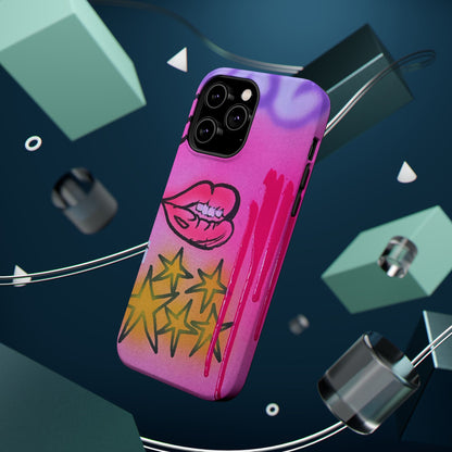 MagSafe "star drip" airbrush iPhone case