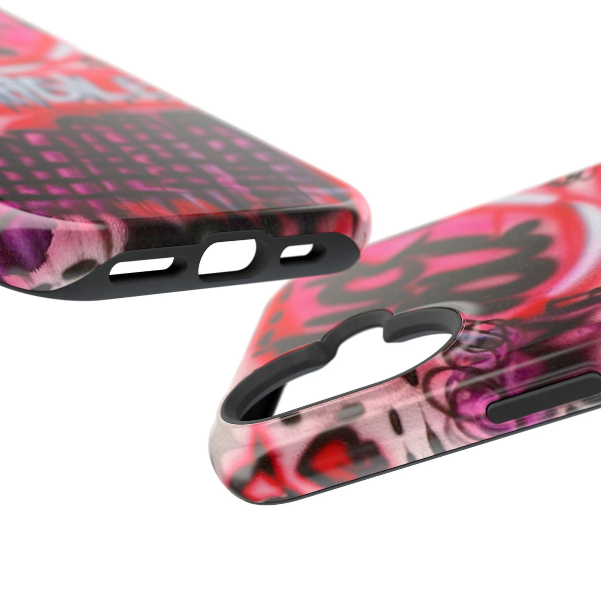 MagSafe "lucky you!" airbrush iPhone case