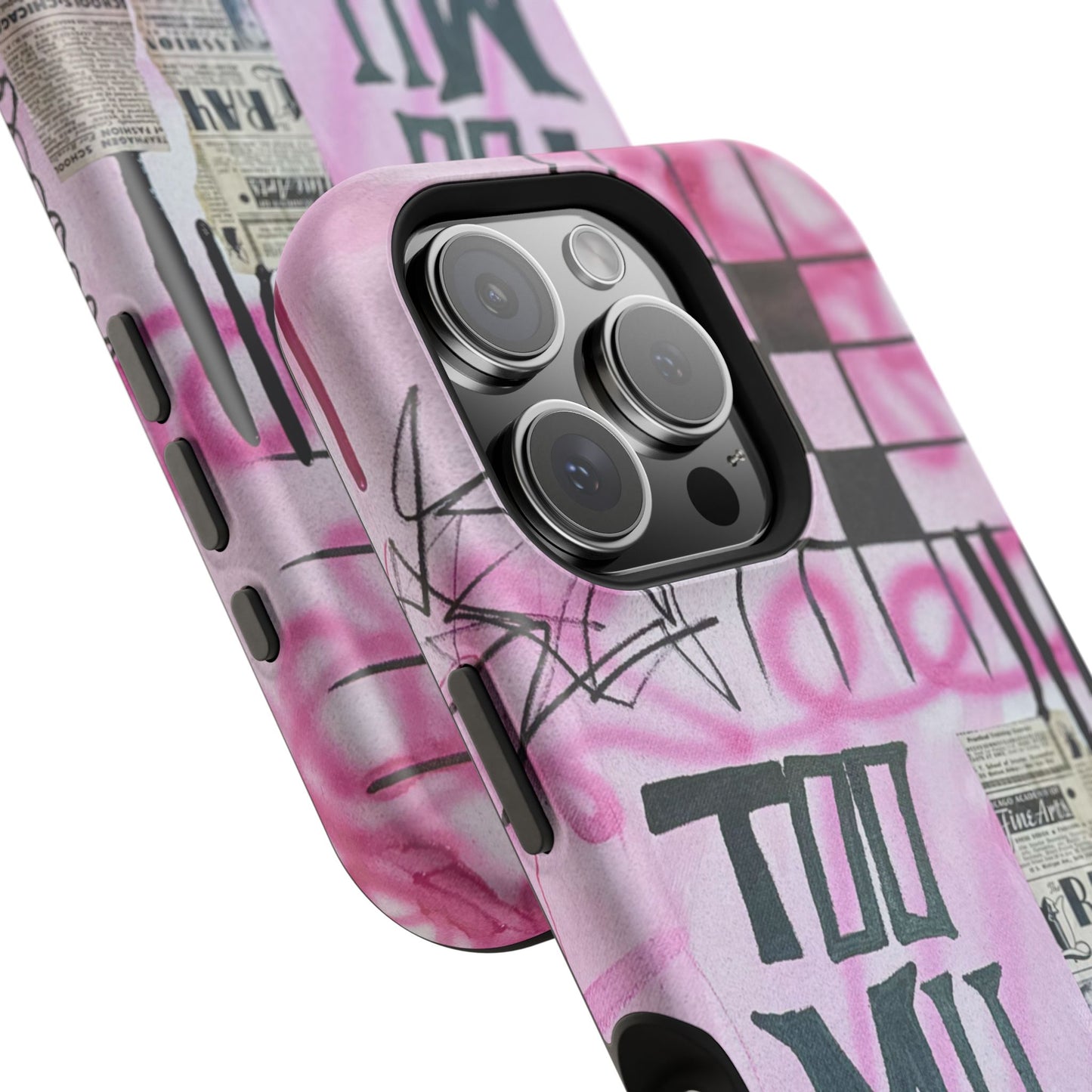 MagSafe "too much motion" airbrush iPhone case