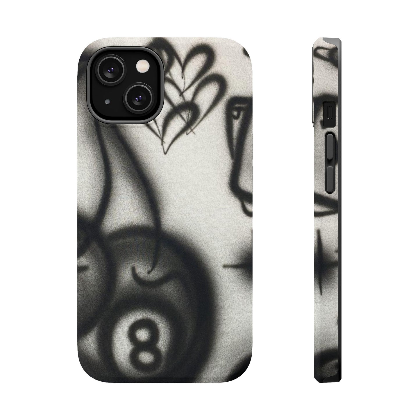 MagSafe "Hidden Ace" Airbrush iPhone Hülle