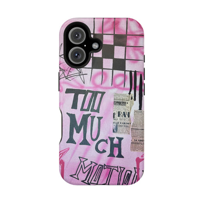 MagSafe "too much motion" airbrush iPhone case