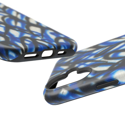 MagSafe "abstract hearts" airbrush iPhone case