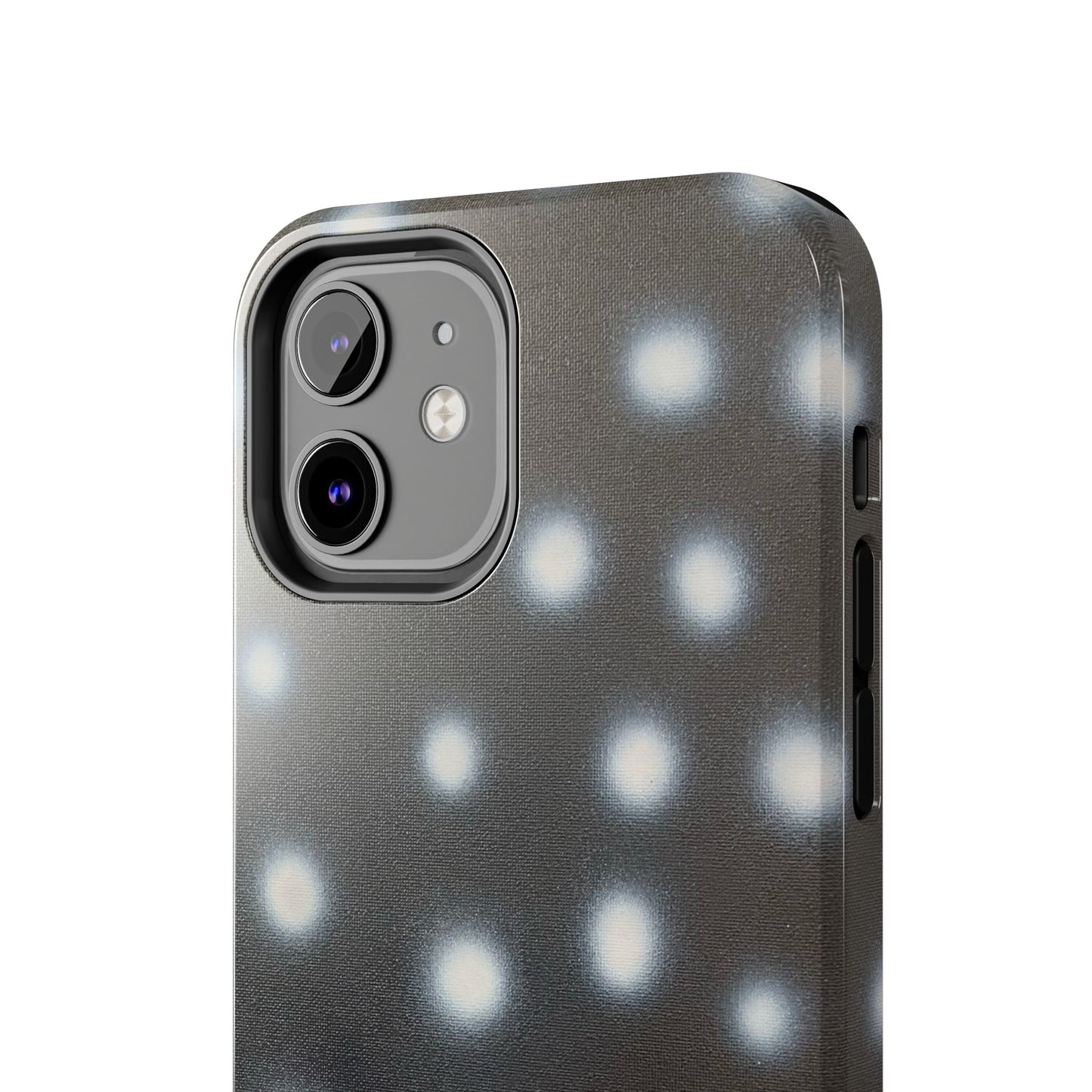 "coconut noir polka dot" airbrush iPhone case
