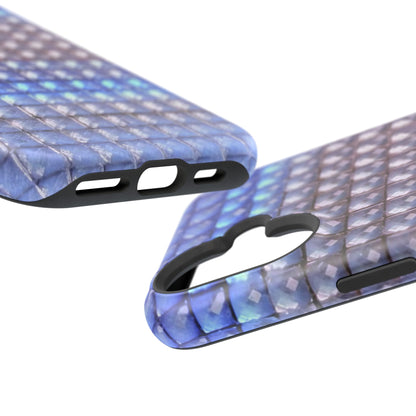 MagSafe "blue studs" airbrush iPhone case