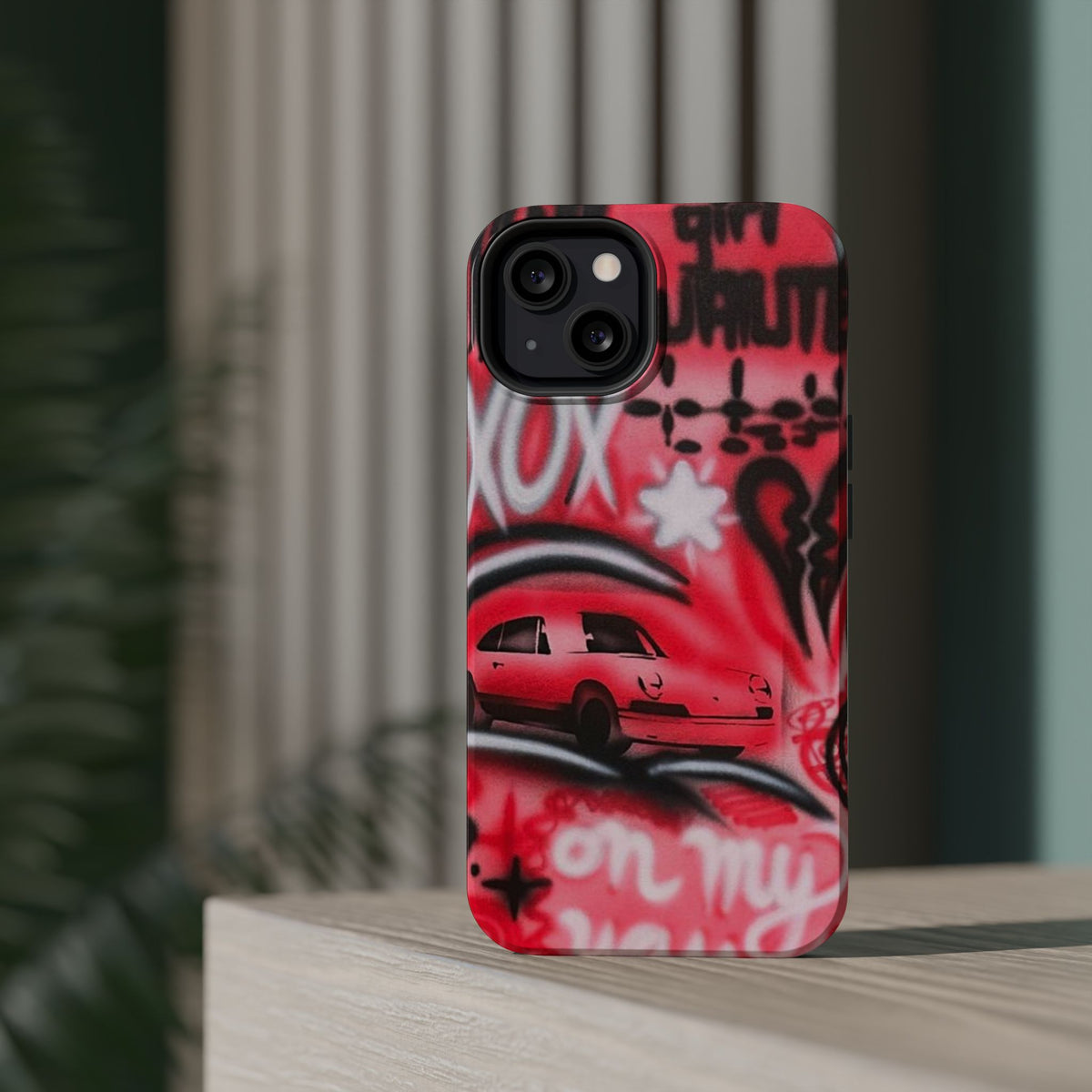 MagSafe "lucky you! pt. 3" airbrush iPhone case