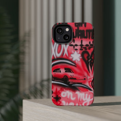 MagSafe "lucky you! pt. 3" airbrush iPhone case