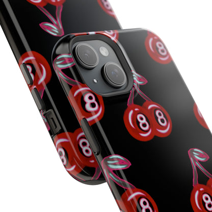 MagSafe "cami cherry" airbrush iPhone case