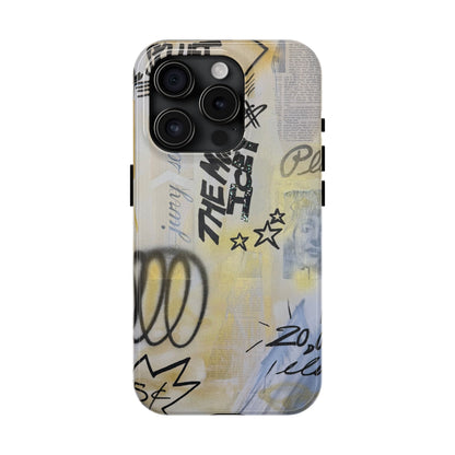 "golden glacier" airbrush iPhone case