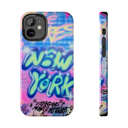 "spending money is my talent" airbrush iPhone case