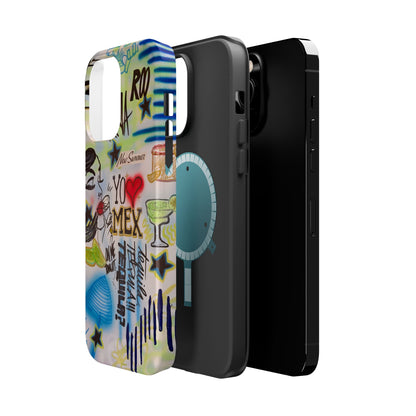 MagSafe "salted lime" airbrush iPhone case