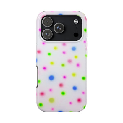 "birthday cake polka dot" airbrush iPhone case