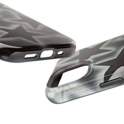 MagSafe "chrome stars" airbrush iPhone case