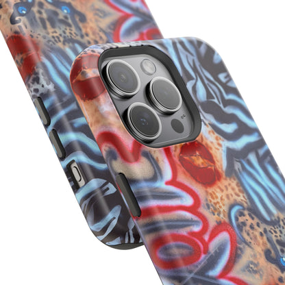MagSafe "exotic expectations" airbrush iPhone case
