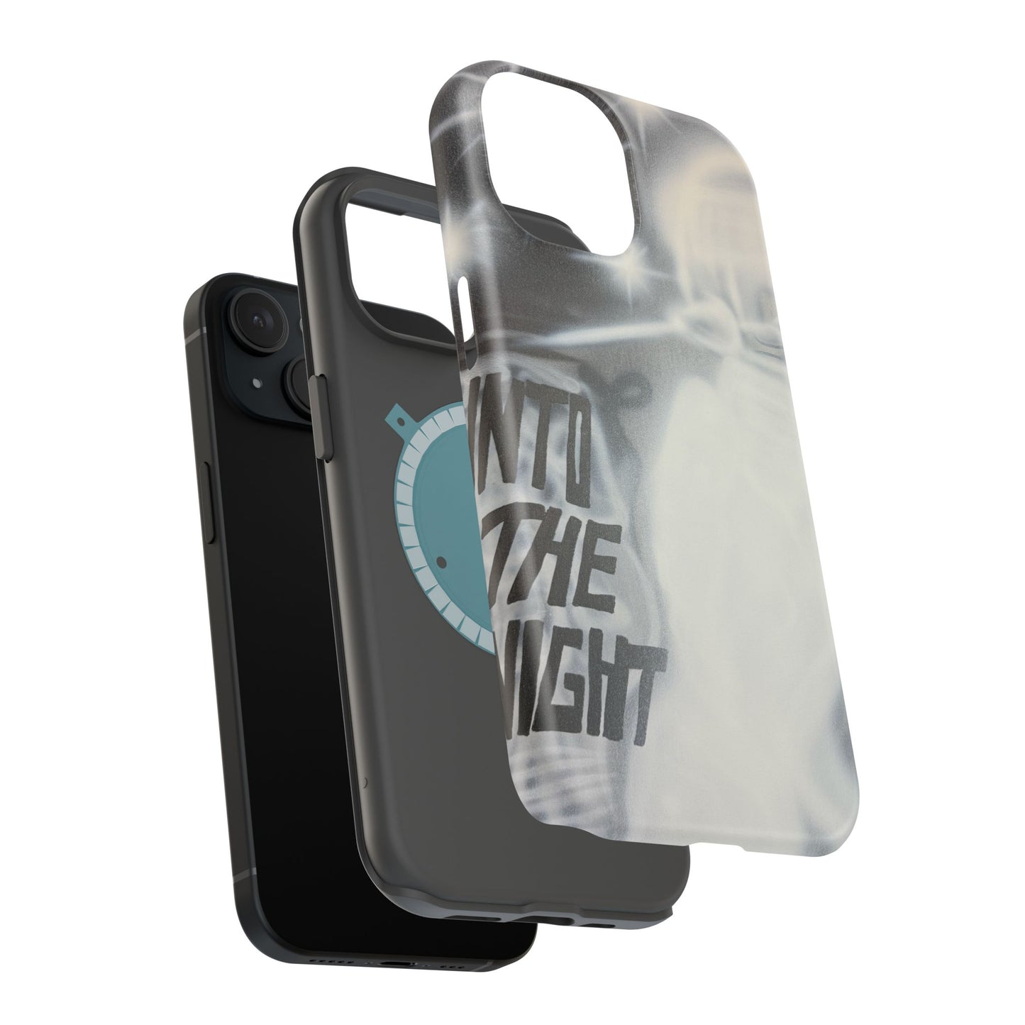 MagSafe "into the night" airbrush iPhone case