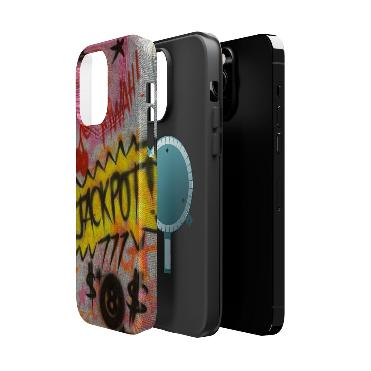 MagSafe "JACKPOT!" airbrush iPhone case