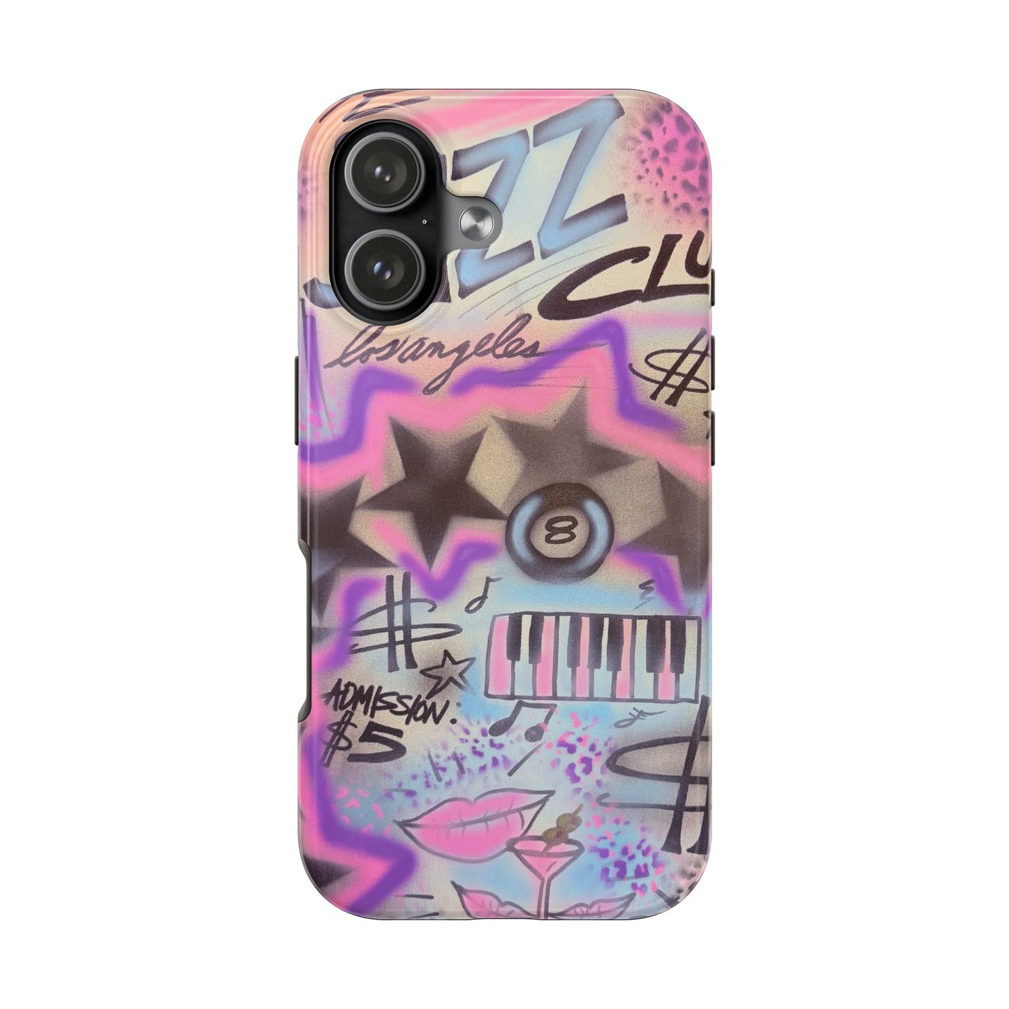 "the jazz club" airbrush iPhone case