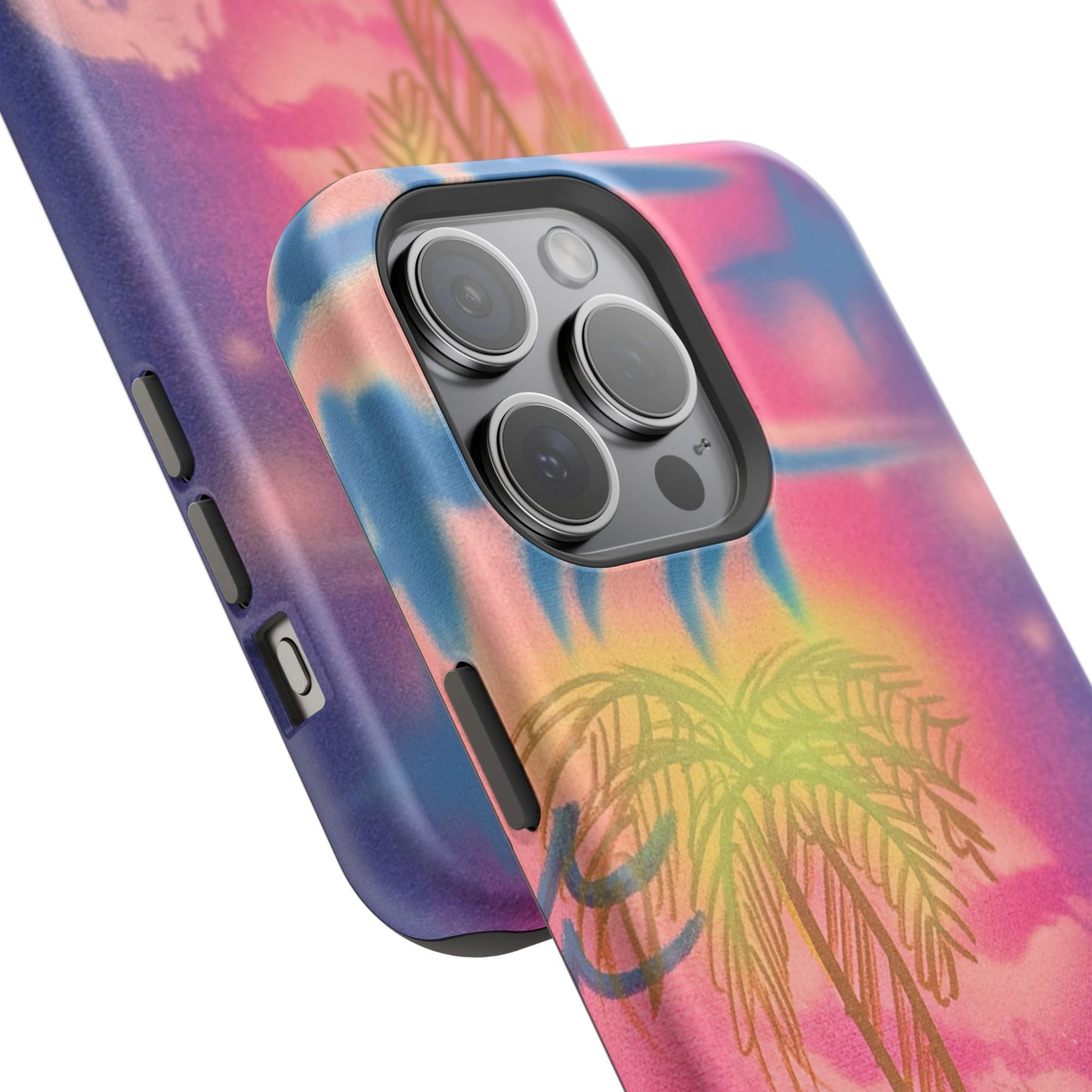 MagSafe "glowy night" airbrush iPhone case