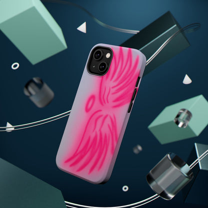 MagSafe "angel wings" airbrush iPhone case