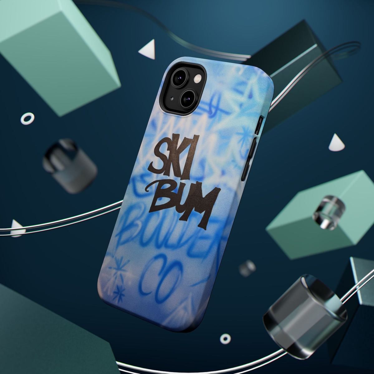 MagSafe x @axoboulder airbrush iPhone case
