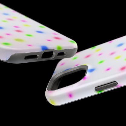 MagSafe "birthday cake polka dot" airbrush iPhone case