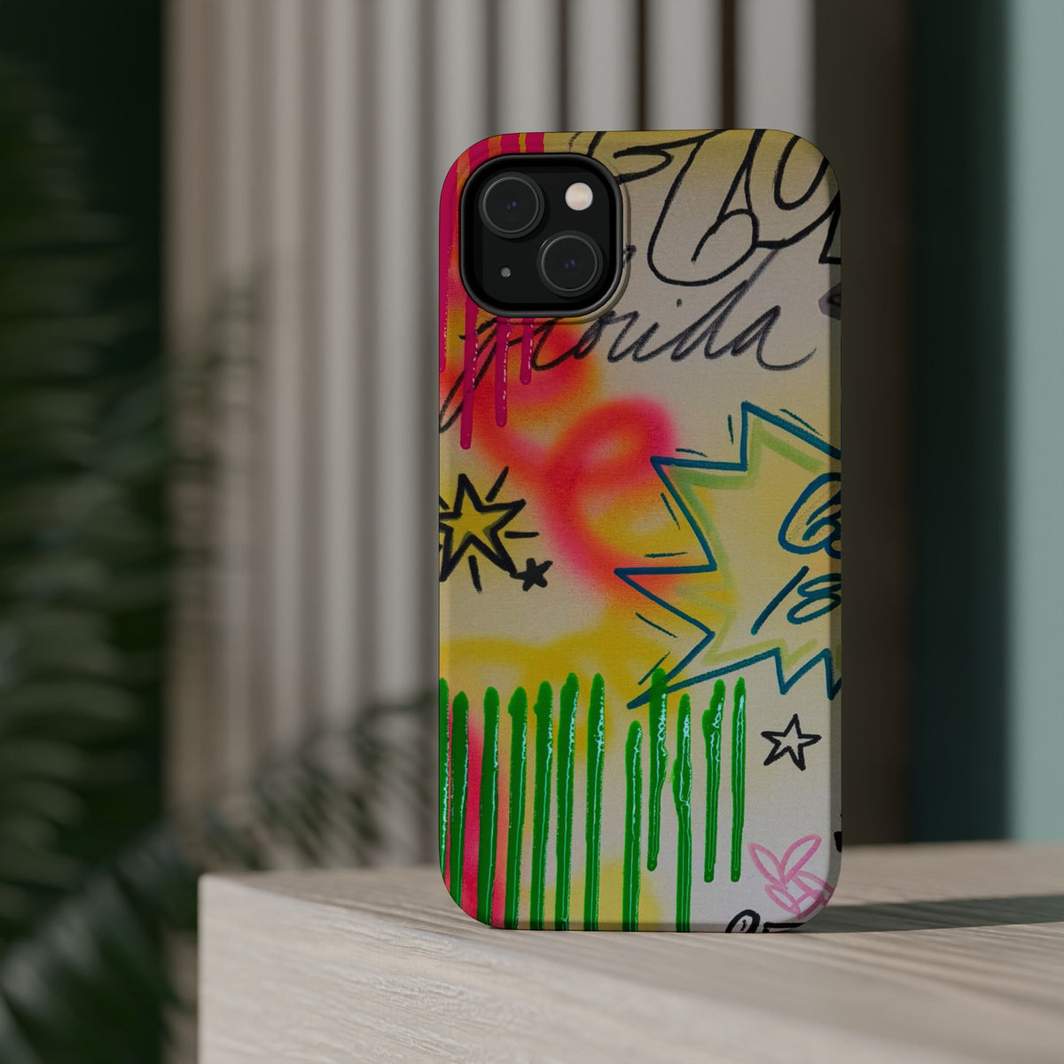 MagSafe "ferocious florida" airbrush iPhone case