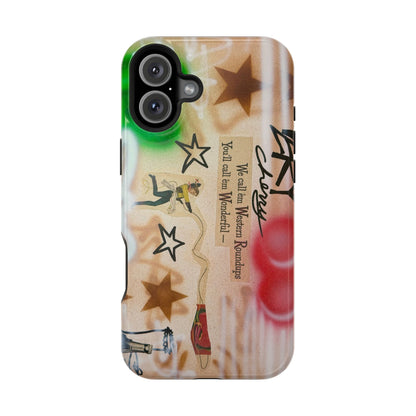 MagSafe "very cherry" airbrush iPhone case