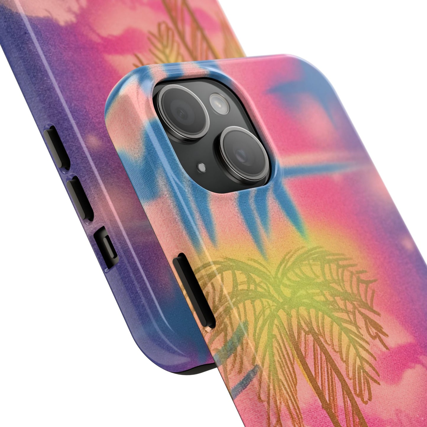 "glowy night" airbrush iPhone case