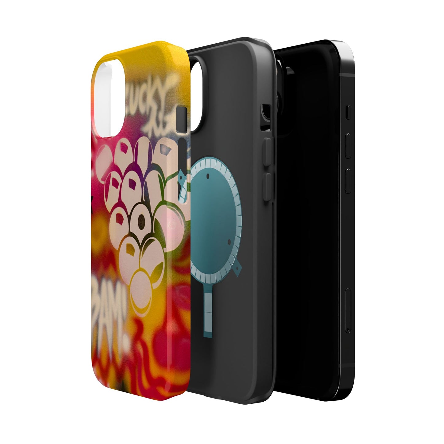 MagSafe „Bright Billiards“ Airbrush iPhone Hülle