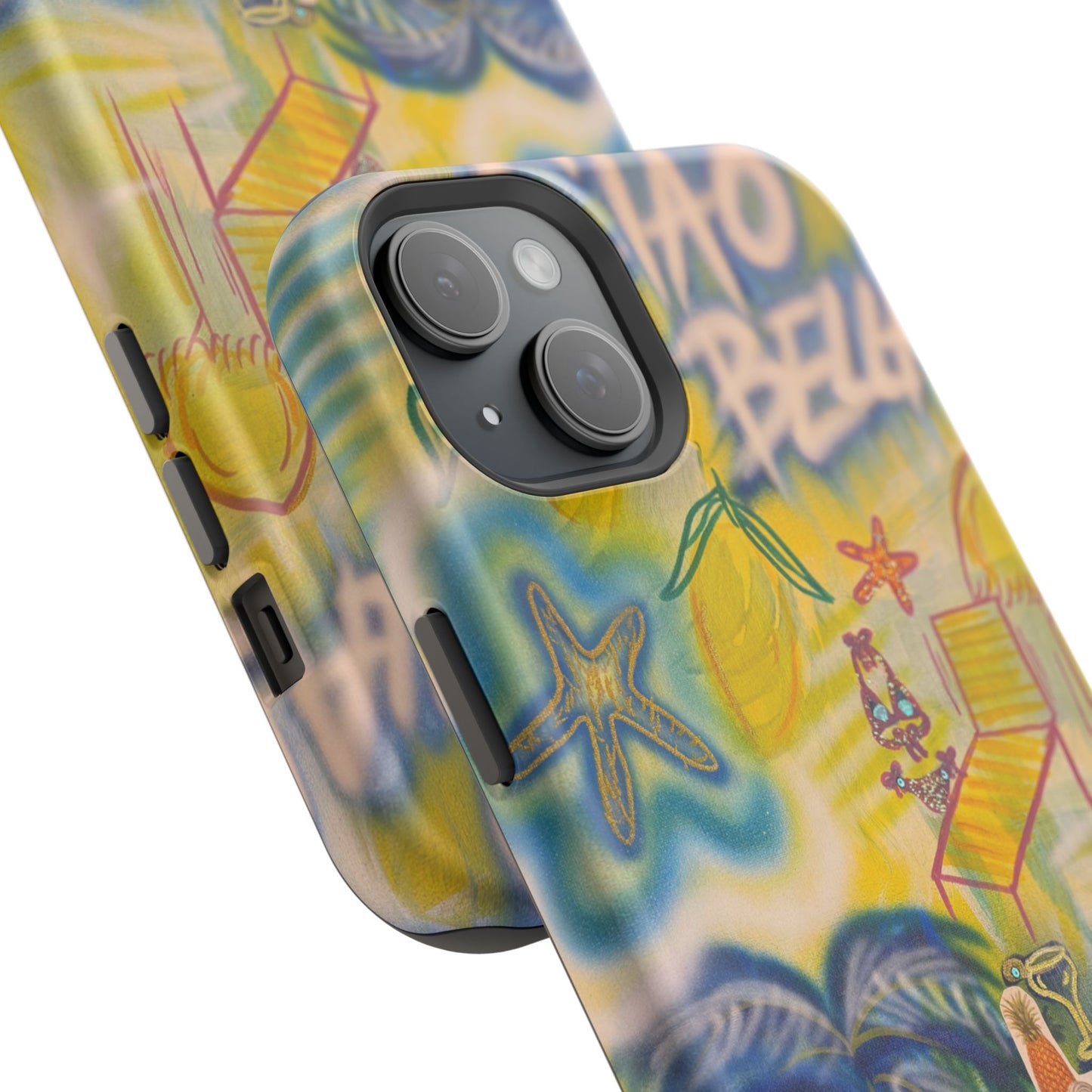 MagSafe "ciao bella" airbrush iPhone case