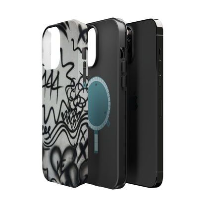 MagSafe „444“ Airbrush iPhone Hülle