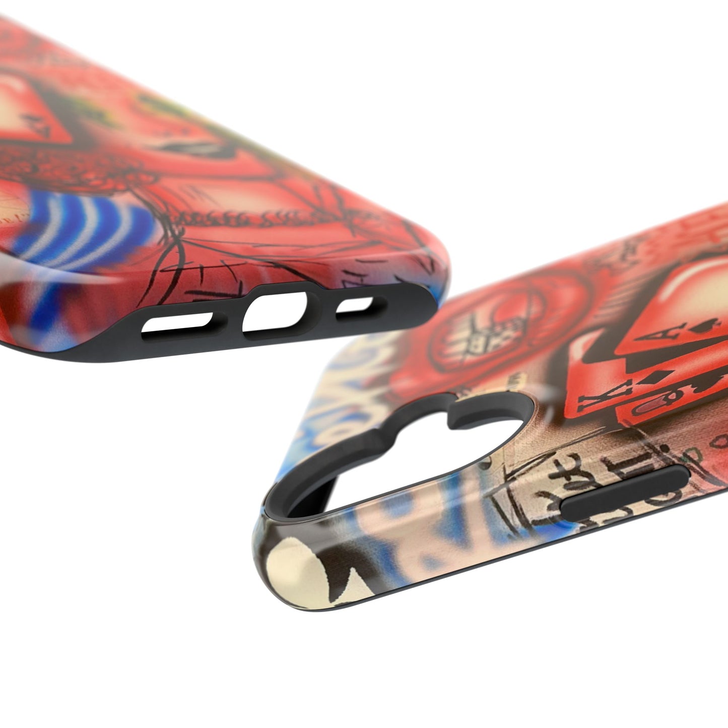 MagSafe "Zufall!" Airbrush iPhone Hülle