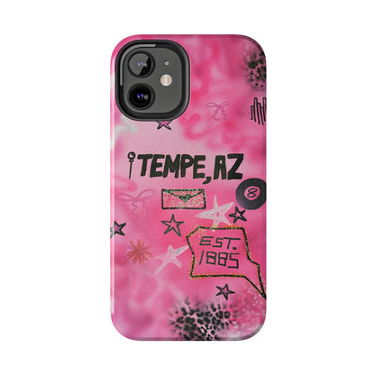"tempe, az pt. 2" airbrush iPhone case