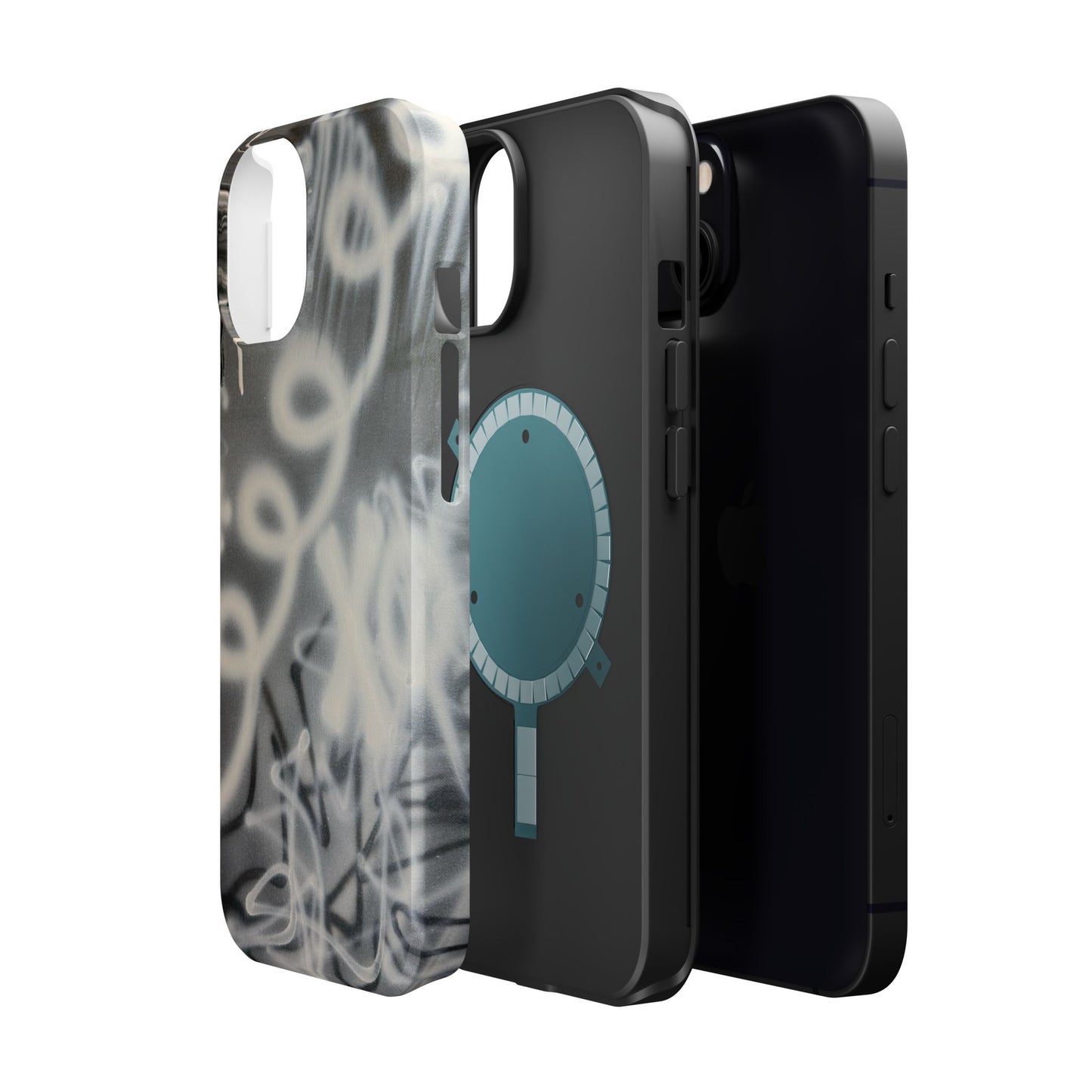 MagSafe "spatial blur" airbrush iPhone case