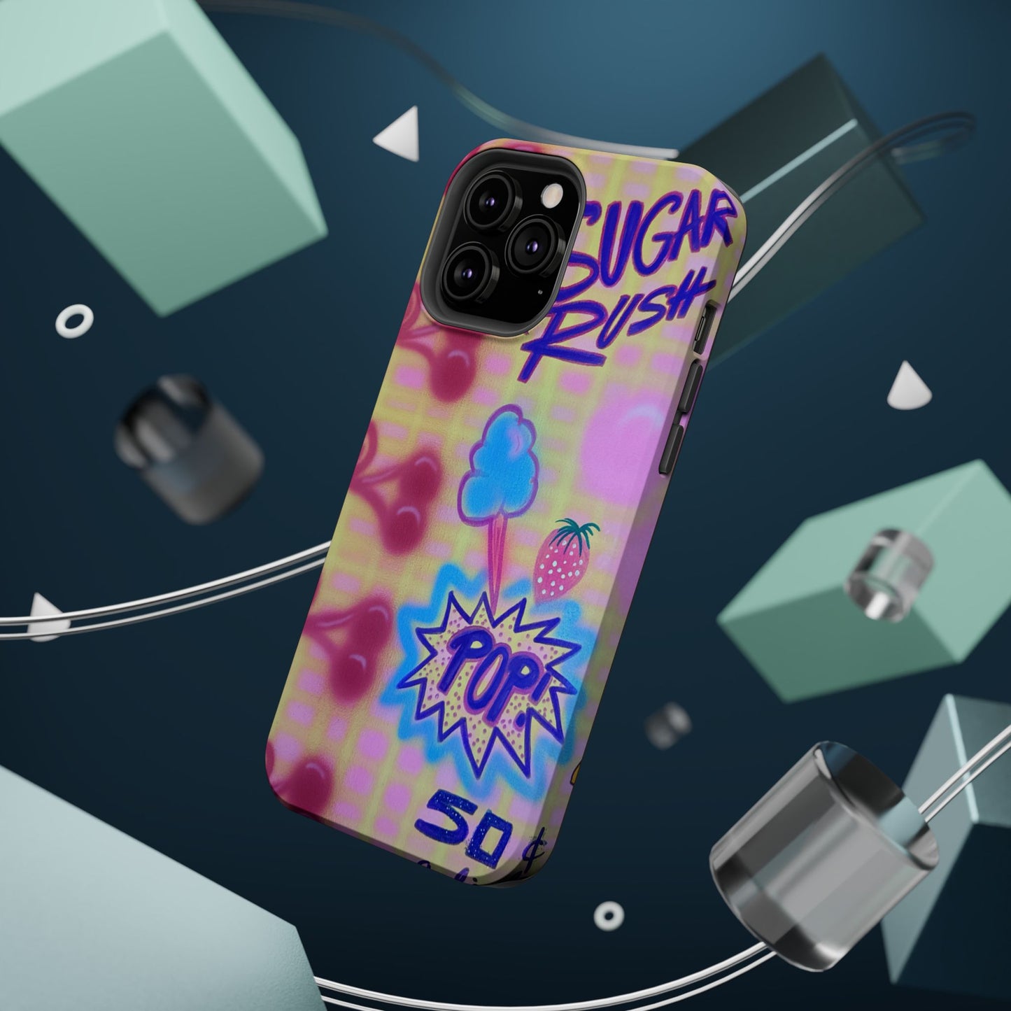 MagSafe "Zuckerrausch" Airbrush iPhone Hülle