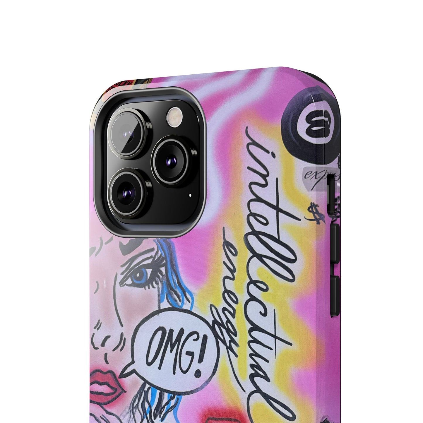 "intellectual energy" airbrush iPhone case