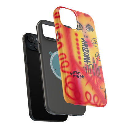 MagSafe "tempe, az" airbrush iPhone case