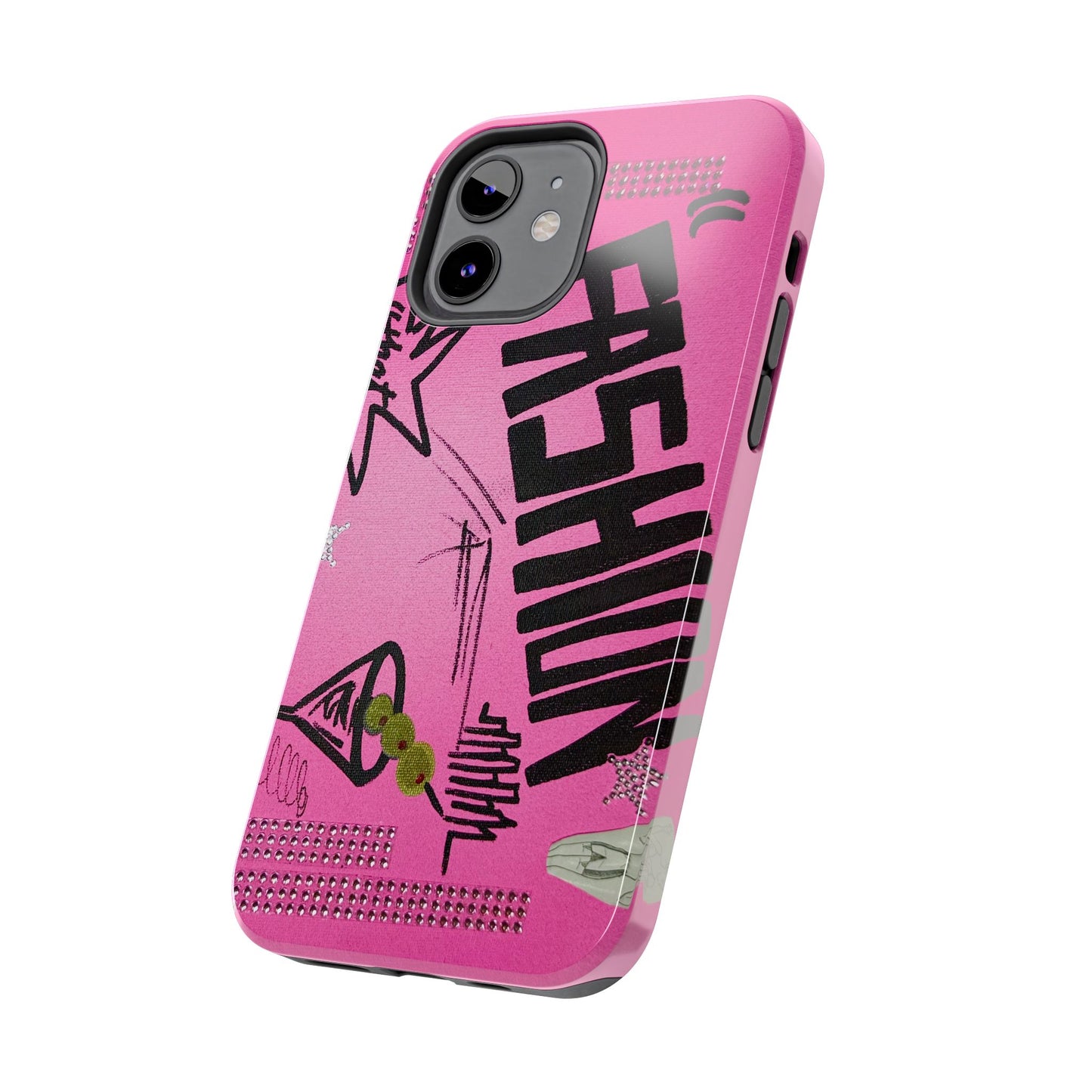 "high fashion pt. 2" airbrush iPhone case